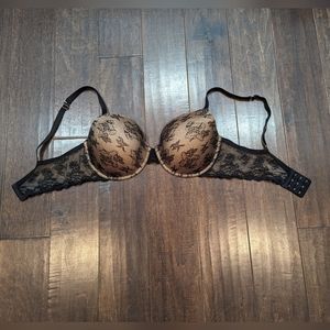 Victoria's Secret Biofit Padded Full Coverage Bra 38D Black